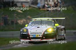 #11 Wochenspiegel Team Manthey Porsche 911 GT3 R: Marc Lieb, Romain Dumas, Lucas Luhr, Richard Lietz 19.05.2012. ADAC Zurich 24 Hours, Nurburgring, Germany