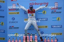 Winner #3 Audi Sport Team Phoenix Audi R8 LMS Ultra: Marc Basseng 20.05.2012. ADAC Zurich 24 Hours, Nurburgring, Germany