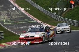 #155 Kissling Motorsport Opel Manta: Olaf Beckmann, Volker Strycek, Peter Hass, JŸrgen Schulten 20.05.2012. ADAC Zurich 24 Hours, Nurburgring, Germany