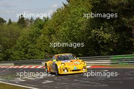 Timbuli Racing, Porsche 911 GT3: Marc Busch, Egon Allgäuer 20.05.2012. ADAC Zurich 24 Hours, Nurburgring, Germany
