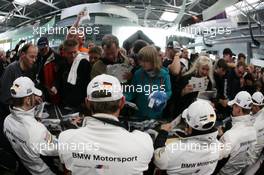 Autographsession with all BMW Drivers - BMW Team Schubert 17.05.2012. ADAC Zurich 24 Hours, Nurburgring, Germany