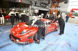 #42 SPORT GARAGE FERRARI 458 ITALIA GT3 PRO-AM MICHAEL PETITLIONEL COMOLE ROMAIN BRANDELA KEVIN DESPINASSE 27-29.07.2012. Blancpain Endurance Series, Round 4, 24 Heures de Spa Francorchamps