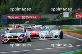 #37 DB MOTORSPORT BMW Z4 GT3 PRO-AM SIMON KNAP JOCHEN HABETS ANDREW DANYLIW LEON RIJNBEEK  27-29.07.2012. Blancpain Endurance Series, Round 4, 24 Heures de Spa Francorchamps