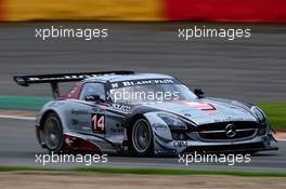 #14 KRK RACING MERCEDES-BENZ SLS AMG GT3 PRO-AM DENNIS RETERA MARIUS RITSKES RAF VANTHOOR ANTHONY KUMPEN  27-29.07.2012. Blancpain Endurance Series, Round 4, 24 Heures de Spa Francorchamps