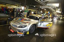 #3 MARC VDS RACING TEAM BMW Z4 GT3 PRO BAS LEINDERS MAXIME MARTIN MARKUS PALTTALA 27-29.07.2012. Blancpain Endurance Series, Round 4, 24 Heures de Spa Francorchamps