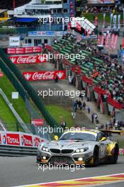 #3 MARC VDS RACING TEAM BMW Z4 GT3 PRO BAS LEINDERS MAXIME MARTIN MARKUS PALTTALA 27-29.07.2012. Blancpain Endurance Series, Round 4, 24 Heures de Spa Francorchamps