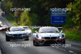 #37 DB MOTORSPORT BMW Z4 GT3 PRO-AM SIMON KNAP JOCHEN HABETS ANDREW DANYLIW LEON RIJNBEEK  27-29.07.2012. Blancpain Endurance Series, Round 4, 24 Heures de Spa Francorchamps