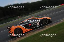 #15 BOUTSEN GINION RACING MCLAREN MP4-12C GT3 PRO-AM MASSIMO VAGLIANI JEROME THIRY SARAH BOVY MARLENE BROGGI  27-29.07.2012. Blancpain Endurance Series, Round 4, 24 Heures de Spa Francorchamps