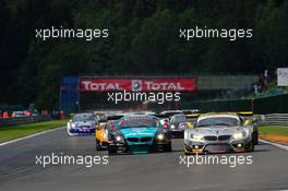 #3 MARC VDS RACING TEAM BMW Z4 GT3 PRO BAS LEINDERS MAXIME MARTIN MARKUS PALTTALA  27-29.07.2012. Blancpain Endurance Series, Round 4, 24 Heures de Spa Francorchamps