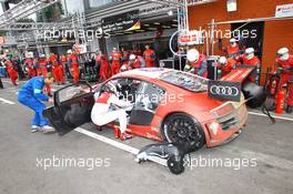 #6 AUDI SPORT TEAM PHOENIX AUDI R8 LMS ULTRA PRO MARCEL FASSLER ANDRE LOTTERER TOM KRISTENSEN 27-29.07.2012. Blancpain Endurance Series, Round 4, 24 Heures de Spa Francorchamps