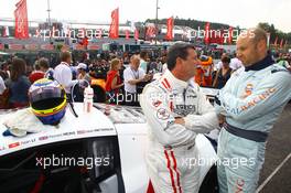 #23 UNITED AUTOSPORTS AUDI R8 LMS ULTRA PRO-AM MARK BLUNDELL MARK PATTERSON ALAIN LI RICHARD MEINS  27-29.07.2012. Blancpain Endurance Series, Round 4, 24 Heures de Spa Francorchamps