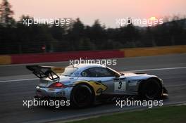 #3 MARC VDS RACING TEAM BMW Z4 GT3 PRO BAS LEINDERS MAXIME MARTIN MARKUS PALTTALA  27-29.07.2012. Blancpain Endurance Series, Round 4, 24 Heures de Spa Francorchamps