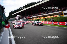 #16 AUDI SPORT PERFORMANCE TEAM AUDI R8 LMS ULTRA PRO ANDREA PICCINI RENE RAST FRANK STIPPLER 27-29.07.2012. Blancpain Endurance Series, Round 4, 24 Heures de Spa Francorchamps