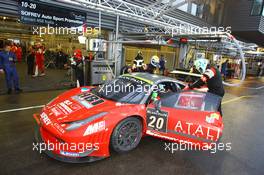 #20 SOFREV ASP FERRARI 458 ITALIA GT3 PRO-AM PATRICE GOUESLARD LUDOVIC BADEY JEAN-LUC BEAUBELIQUE TRISTAN VAUTIER  27-29.07.2012. Blancpain Endurance Series, Round 4, 24 Heures de Spa Francorchamps