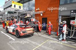 #6 AUDI SPORT TEAM PHOENIX AUDI R8 LMS ULTRA PRO MARCEL FASSLER ANDRE LOTTERER TOM KRISTENSEN 27-29.07.2012. Blancpain Endurance Series, Round 4, 24 Heures de Spa Francorchamps