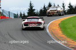 #16 AUDI SPORT PERFORMANCE TEAM AUDI R8 LMS ULTRA PRO ANDREA PICCINI RENE RAST FRANK STIPPLER 27-29.07.2012. Blancpain Endurance Series, Round 4, 24 Heures de Spa Francorchamps