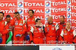 #10 SOFREV ASP FERRARI 458 ITALIA GT3 PRO-AM OLIVIER PANIS MORGAN MOULIN-TRAFFORT FABIEN BARTHEZ ERIC DEBARD 27-29.07.2012. Blancpain Endurance Series, Round 4, 24 Heures de Spa Francorchamps