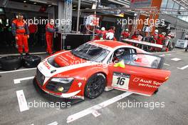 #16 AUDI SPORT PERFORMANCE TEAM AUDI R8 LMS ULTRA PRO ANDREA PICCINI RENE RAST FRANK STIPPLER 27-29.07.2012. Blancpain Endurance Series, Round 4, 24 Heures de Spa Francorchamps