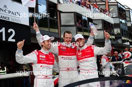 #16 AUDI SPORT PERFORMANCE TEAM AUDI R8 LMS ULTRA PRO ANDREA PICCINI RENE RAST FRANK STIPPLER 27-29.07.2012. Blancpain Endurance Series, Round 4, 24 Heures de Spa Francorchamps