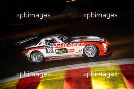 #18 BLACK FALCON MERCEDES-BENZ SLS AMG GT3 PRO-AM JEROEN BLEEKEMOLEN STEVE JANS BRET CURTIS CONG FU CHENG 27-29.07.2012. Blancpain Endurance Series, Round 4, 24 Heures de Spa Francorchamps