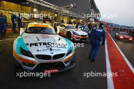 #36 DB MOTORSPORT BMW Z4 GT3 PRO JEROEN DEN BOER JEFFREY VAN HOOYDONK STEPHANE LEMERET  27-29.07.2012. Blancpain Endurance Series, Round 4, 24 Heures de Spa Francorchamps