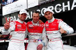 #16 AUDI SPORT PERFORMANCE TEAM AUDI R8 LMS ULTRA PRO ANDREA PICCINI RENE RAST FRANK STIPPLER 27-29.07.2012. Blancpain Endurance Series, Round 4, 24 Heures de Spa Francorchamps