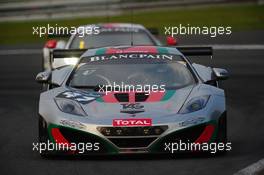 #47 ASM TEAM MCLAREN MP4-12C GT3 PRO-AM KARIM OJJEH RICARDO BRAVO PEDRO LAMY LUIS SILVA  27-29.07.2012. Blancpain Endurance Series, Round 4, 24 Heures de Spa Francorchamps