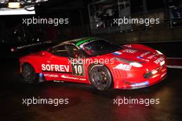 #10 SOFREV ASP FERRARI 458 ITALIA GT3 PRO-AM OLIVIER PANIS MORGAN MOULIN-TRAFFORT FABIEN BARTHEZ ERIC DEBARD 27-29.07.2012. Blancpain Endurance Series, Round 4, 24 Heures de Spa Francorchamps