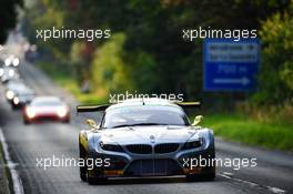 #4 MARC VDS RACING TEAM BMW Z4 GT3 PRO BERT LONGIN MIKE HEZEMANS HENRI MOSER  27-29.07.2012. Blancpain Endurance Series, Round 4, 24 Heures de Spa Francorchamps