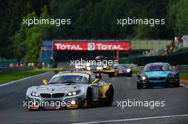 #3 MARC VDS RACING TEAM BMW Z4 GT3 PRO BAS LEINDERS MAXIME MARTIN MARKUS PALTTALA  27-29.07.2012. Blancpain Endurance Series, Round 4, 24 Heures de Spa Francorchamps