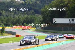 #30 GT3 RACING AUDI R8 LMS PRO-AM AARON SCOTT CRAIG WILKINS PETER BELSHAW PHIL KEEN 27-29.07.2012. Blancpain Endurance Series, Round 4, 24 Heures de Spa Francorchamps