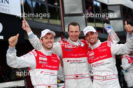 #16 AUDI SPORT PERFORMANCE TEAM AUDI R8 LMS ULTRA PRO ANDREA PICCINI RENE RAST FRANK STIPPLER 27-29.07.2012. Blancpain Endurance Series, Round 4, 24 Heures de Spa Francorchamps