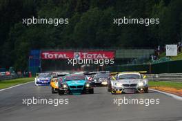 #3 MARC VDS RACING TEAM BMW Z4 GT3 PRO BAS LEINDERS MAXIME MARTIN MARKUS PALTTALA  27-29.07.2012. Blancpain Endurance Series, Round 4, 24 Heures de Spa Francorchamps