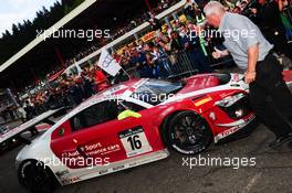 #16 AUDI SPORT PERFORMANCE TEAM AUDI R8 LMS ULTRA PRO ANDREA PICCINI RENE RAST FRANK STIPPLER 27-29.07.2012. Blancpain Endurance Series, Round 4, 24 Heures de Spa Francorchamps