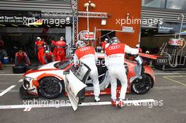 #6 AUDI SPORT TEAM PHOENIX AUDI R8 LMS ULTRA PRO MARCEL FASSLER ANDRE LOTTERER TOM KRISTENSEN 27-29.07.2012. Blancpain Endurance Series, Round 4, 24 Heures de Spa Francorchamps