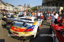 #37 DB MOTORSPORT BMW Z4 GT3 PRO-AM SIMON KNAP JOCHEN HABETS ANDREW DANYLIW LEON RIJNBEEK  27-29.07.2012. Blancpain Endurance Series, Round 4, 24 Heures de Spa Francorchamps