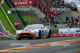 #89 GPR AMR ASTON MARTIN V12 VANTAGE GT3 PRO-AM TIM VERBERG DAMIEN DUPONT RONNIE LATINNE BERTRAND BAGUETTE 27-29.07.2012. Blancpain Endurance Series, Round 4, 24 Heures de Spa Francorchamps