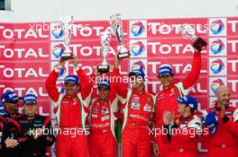 #52 AF CORSE FERRARI 458 ITALIA GT3 PRO-AM ANDREA BERTOLINI NIEK HOMMERSON LOUIS MACHIELS ALESSANDRO PIER GUIDI 27-29.07.2012. Blancpain Endurance Series, Round 4, 24 Heures de Spa Francorchamps