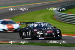 #30 GT3 RACING AUDI R8 LMS PRO-AM AARON SCOTT CRAIG WILKINS PETER BELSHAW PHIL KEEN  27-29.07.2012. Blancpain Endurance Series, Round 4, 24 Heures de Spa Francorchamps