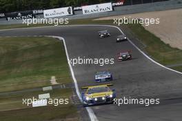 Luca Ludwig, Harold Primat, Rene Rast, Phoenix Racing, Audi R8 LMS Ultra, No.13 21-23.09.2012. Blancpain Endurance Series, Round 5, Nurburgring, Germany