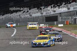 Luca Ludwig, Harold Primat, Rene Rast, Phoenix Racing, Audi R8 LMS Ultra, No.13 21-23.09.2012. Blancpain Endurance Series, Round 5, Nurburgring, Germany