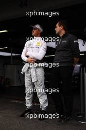 Ralf Schumacher (GER), Team HWA AMG Mercedes, AMG Mercedes C-Coupe 27.04.2012. DTM Round 1, Friday, Hockenheim, Germany
