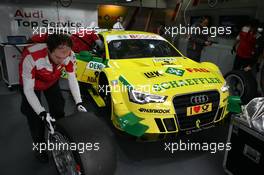 Mike Rockenfeller (GER) Audi Sport Team Phoenix Racing Audi A5 DTM 27.04.2012. DTM Round 1, Friday, Hockenheim, Germany
