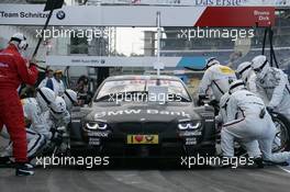 Pistopp Bruno Spengler (CAN) BMW Team Schnitzer BMW M3 DTM 28.04.2012. DTM Round 1, Saturday, Hockenheim, Germany