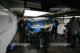 Garage Roberto Merhi (ESP) Persson Motorsport AMG Mercedes C-Coupe 28.04.2012. DTM Round 1, Saturday, Hockenheim, Germany