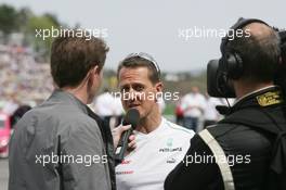 Michael Schumacher (GER) Mercedes Grand Prix 29.04.2012. DTM Round 1, Sunday, Hockenheim, Germany