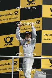Winner Gary Paffett (GBR), Team HWA AMG Mercedes, AMG Mercedes C-Coupe 29.04.2012. DTM Round 1, Sunday, Podium, Hockenheim, Germany