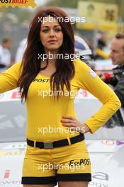 grid girl  20.05.2012. DTM Round 3, Brands Hatch