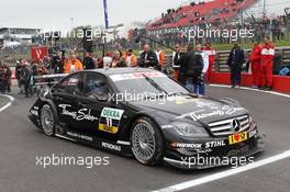 Jenson Button drives a passenger ride car  20.05.2012. DTM Round 3, Brands Hatch