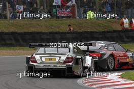 Jamie Green (GBR), Team HWA AMG Mercedes, AMG Mercedes C-Coupe  20.05.2012. DTM Round 3, Brands Hatch